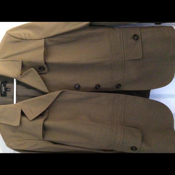 Talbot's Olive Green Peplum Blazer in  Size 14 - Picture 6 of 10